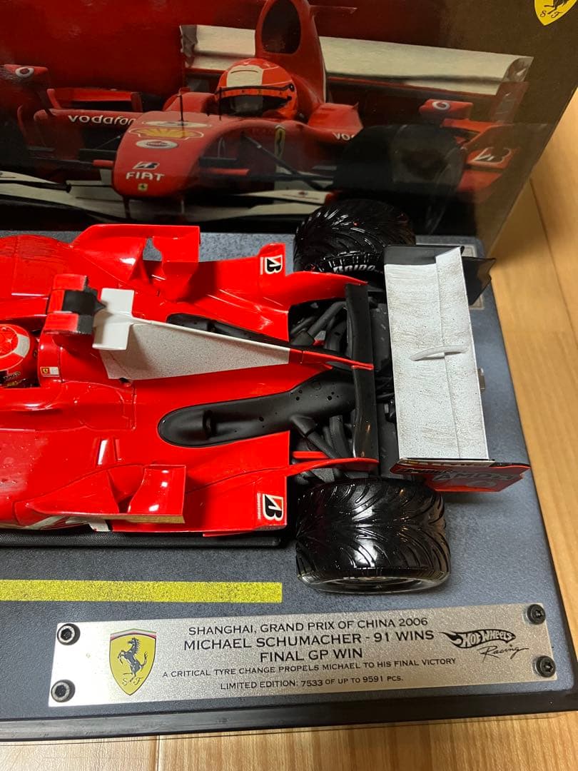 値下げ【美品】1/18 スケール フェラーリ 248F1 ミハイル・シューマッハ