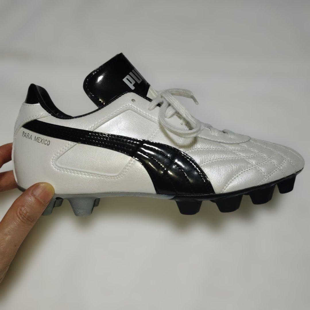 PUMA サッカーシューズ ホワイト/ブラック PARA MEXICO