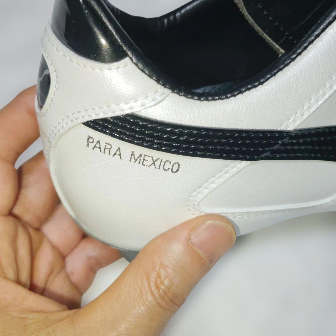 PUMA サッカーシューズ ホワイト/ブラック PARA MEXICO