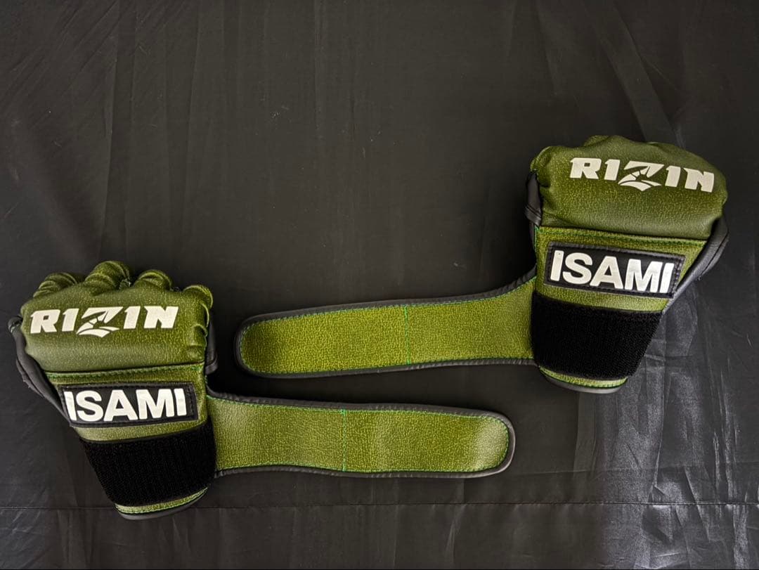 RIZINオープンフィンガーグローブSサイズISAMI おまけ付き