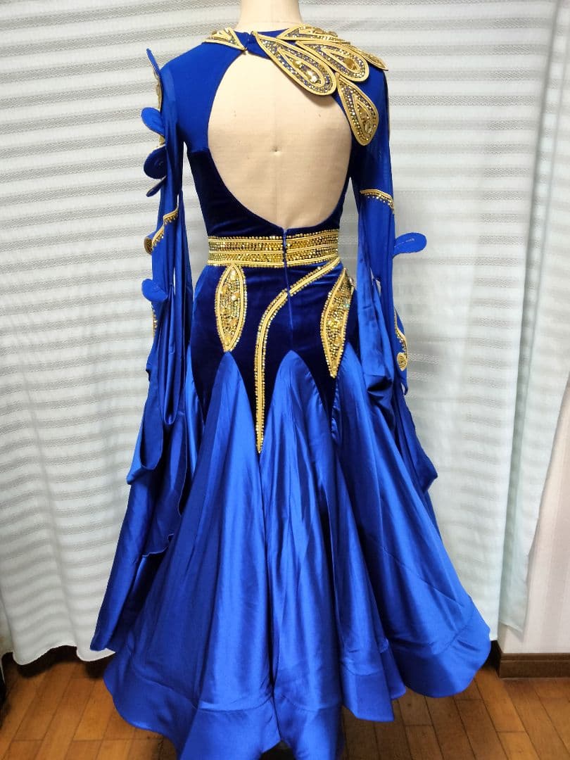 新品、社交ダンス、スタンダードドレス