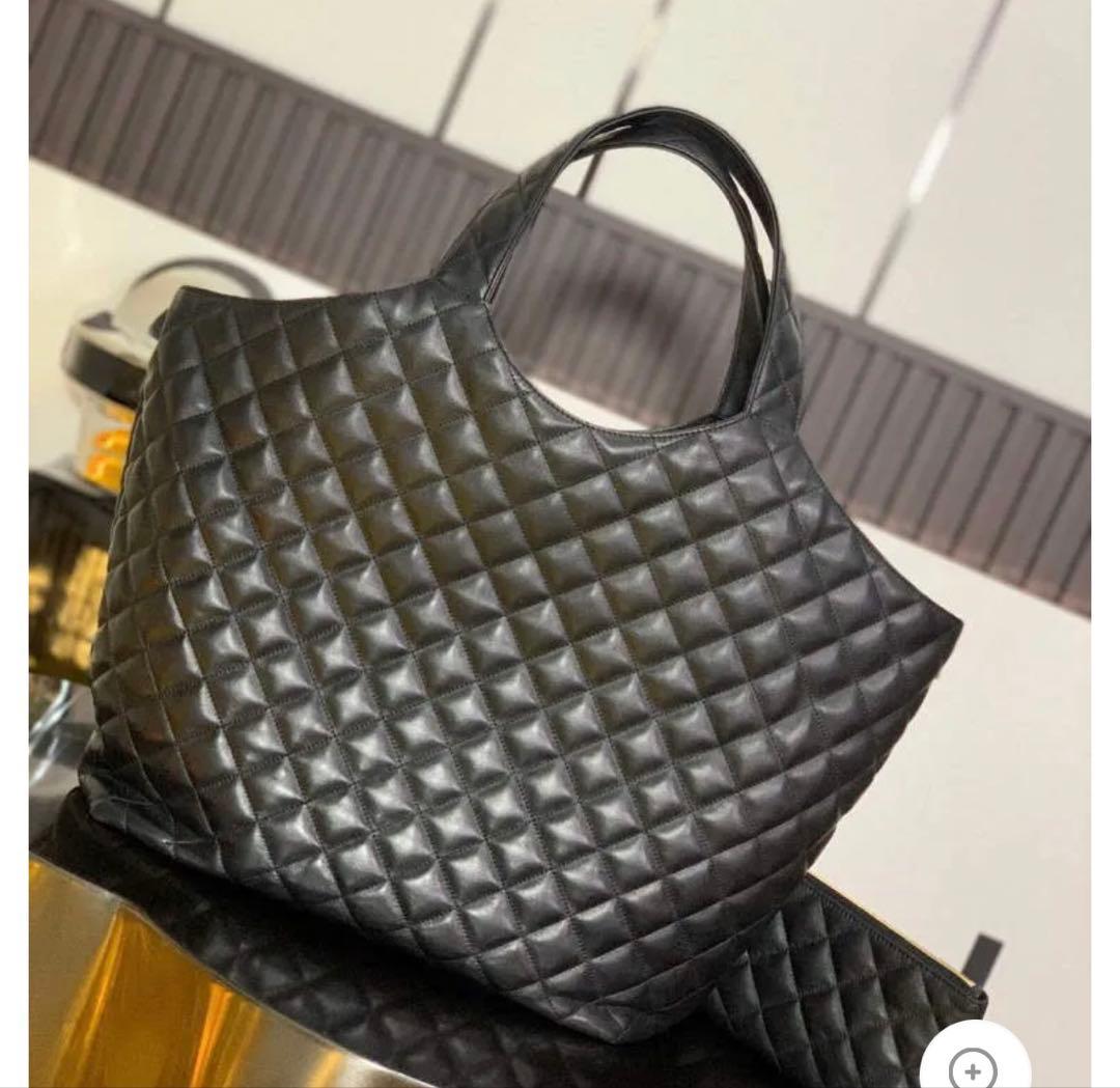★新品★YSL ノベルティ　非売品　ブラックトートバッグ