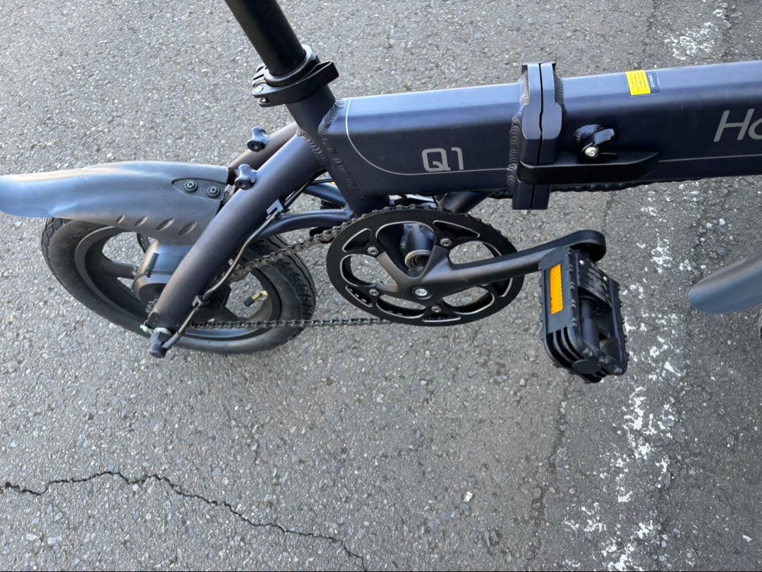 折りたたみ電動アシスト自転車　美品　送料無料 Holdon q1 ホールドオン