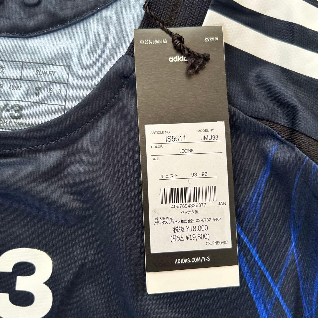 【新品・正規品】adidas日本代表 Y-3 オーセンティック 長袖　Ｌサイズ