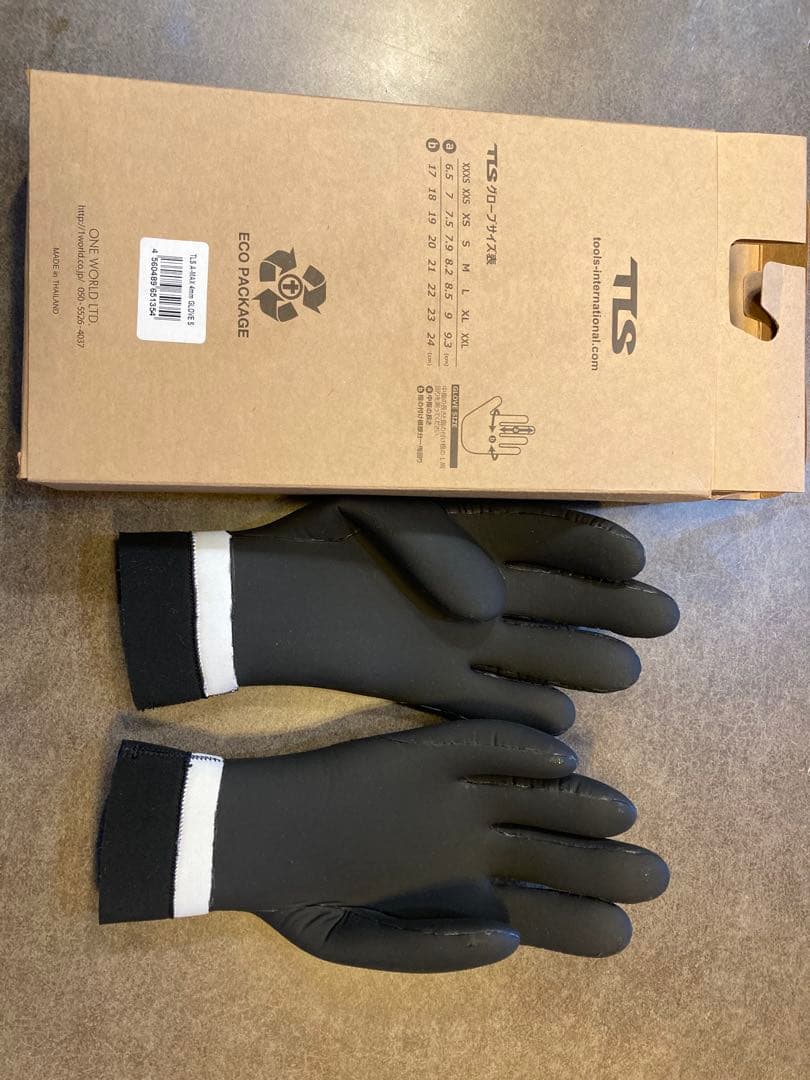 TLS A-MAX GLOVE 4mm ブラック Sサイズ