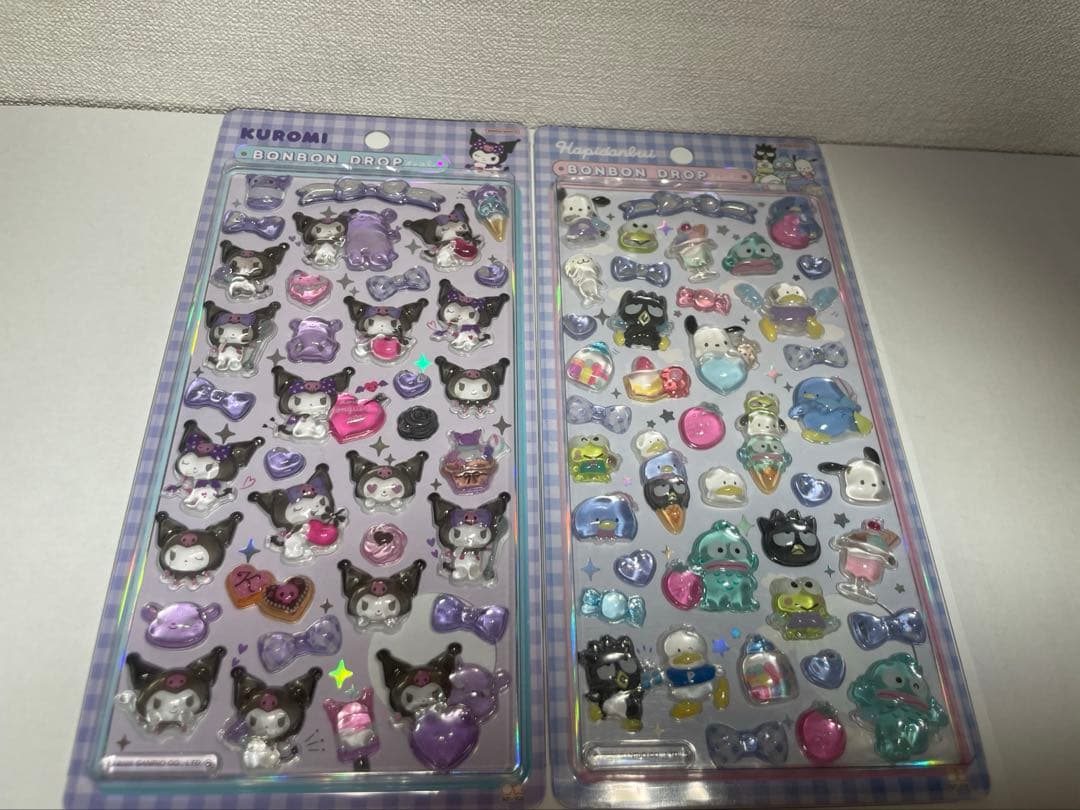 【正規品】ボンボンドロップシールサンリオ６枚セット