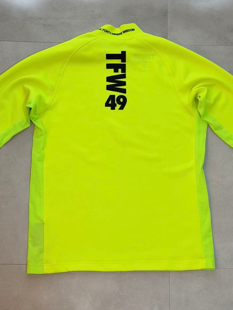 【TFW49】サイドメッシュモックネックT MOCK-NECK-T