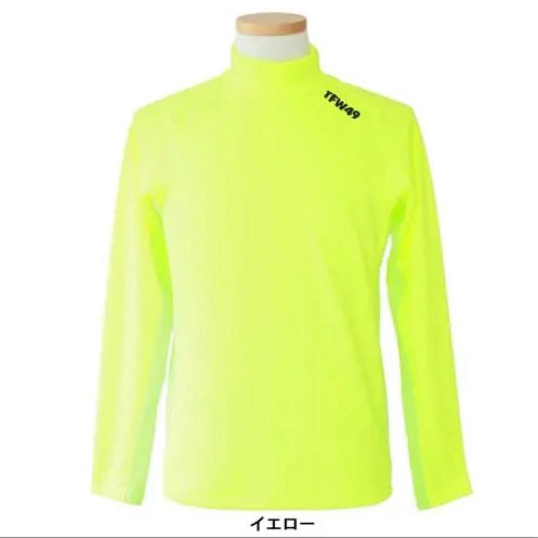 【TFW49】サイドメッシュモックネックT MOCK-NECK-T