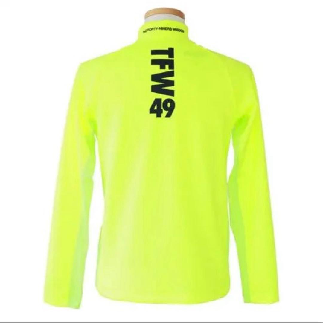 【TFW49】サイドメッシュモックネックT MOCK-NECK-T