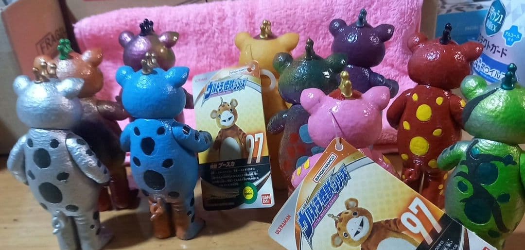 快獣ブースカソフビ１０体セット✨