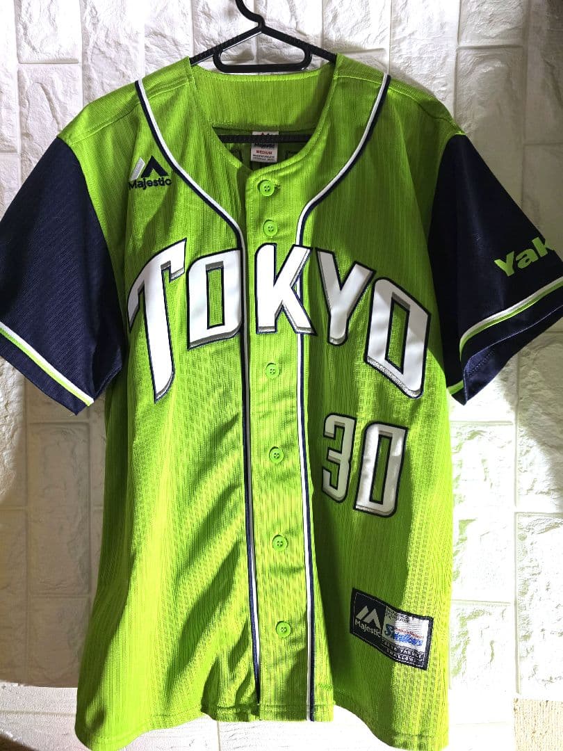 ★東京ヤクルトスワローズ★ハイクオリティ★レプリカユニホーム★燕グリーン★M