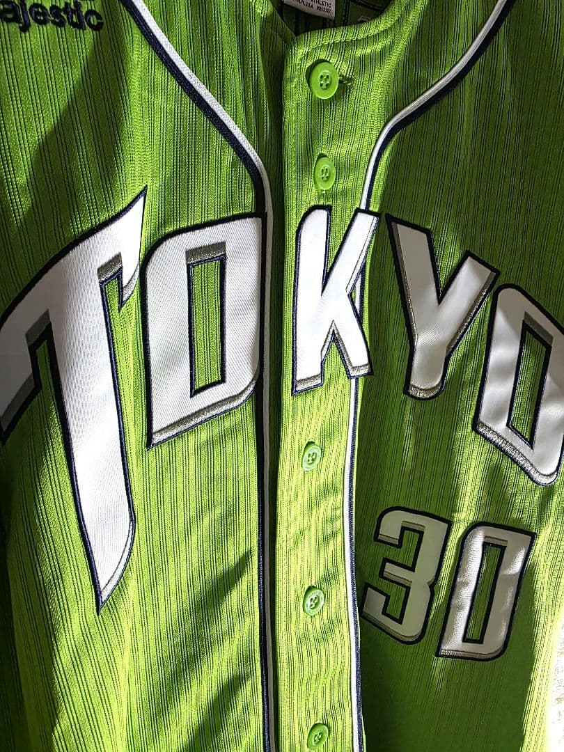 ★東京ヤクルトスワローズ★ハイクオリティ★レプリカユニホーム★燕グリーン★M