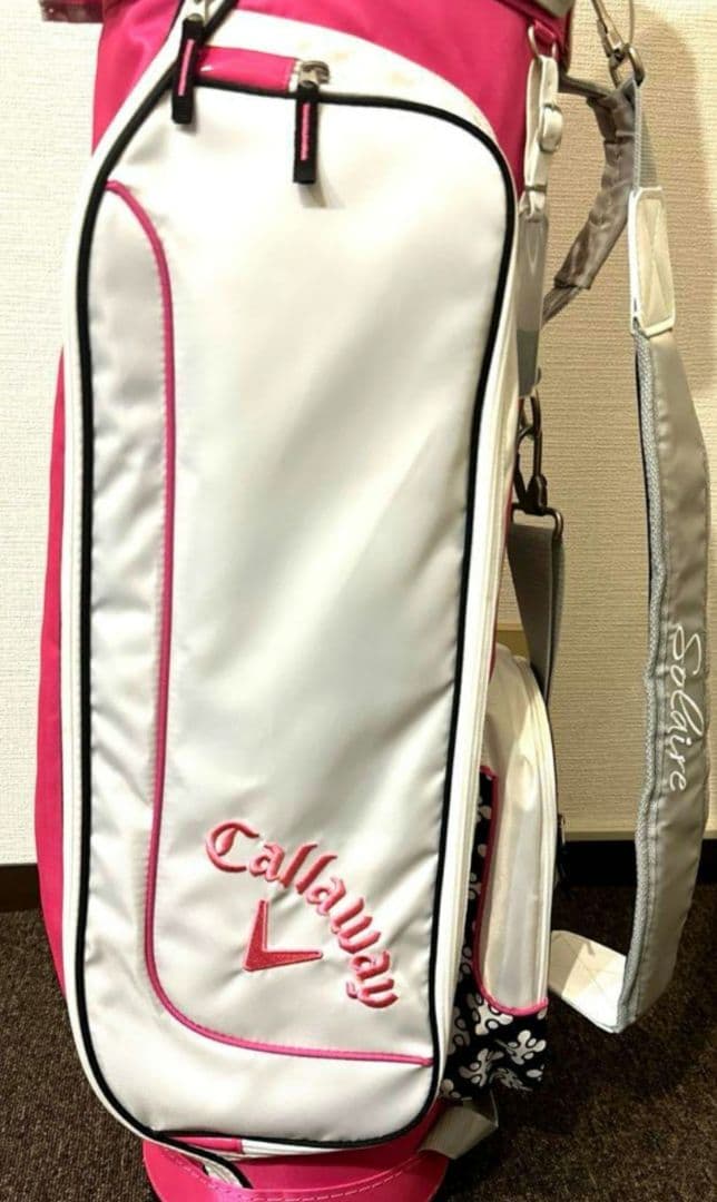Callaway キャディバッグ ピンク/ホワイト