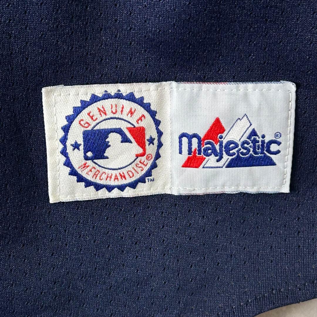 USA製 ミルウォーキー ブルワーズ ユニフォーム 刺繍ロゴ 紺