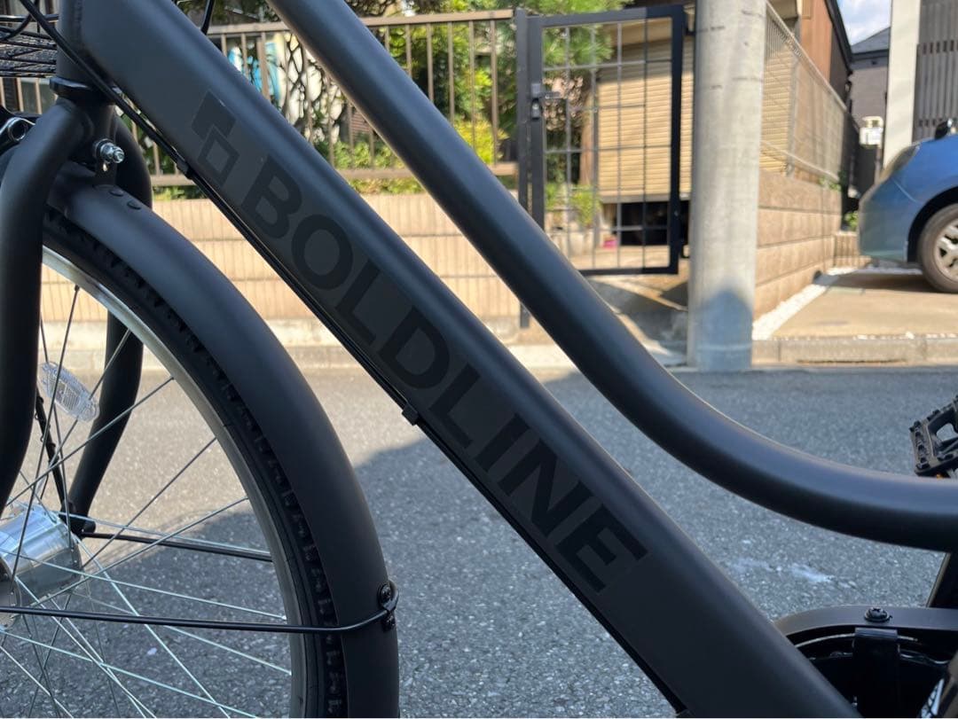 アサヒ自転車　26インチ　6段ギア付　BORDLINE シティサイクル