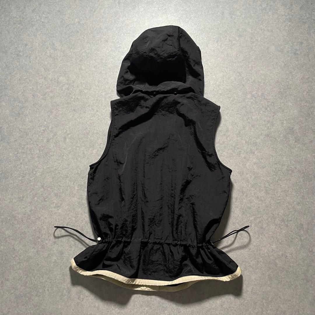LANVIN SPORT レディース ベスト フリル 2way 40 ニトラ