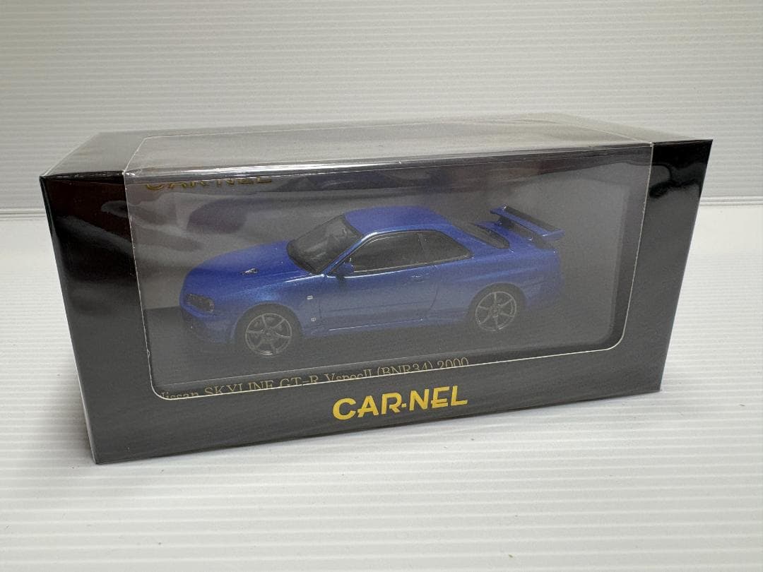 1/43 日産 スカイライン GT-R Vspec2 (BNR34) Blue