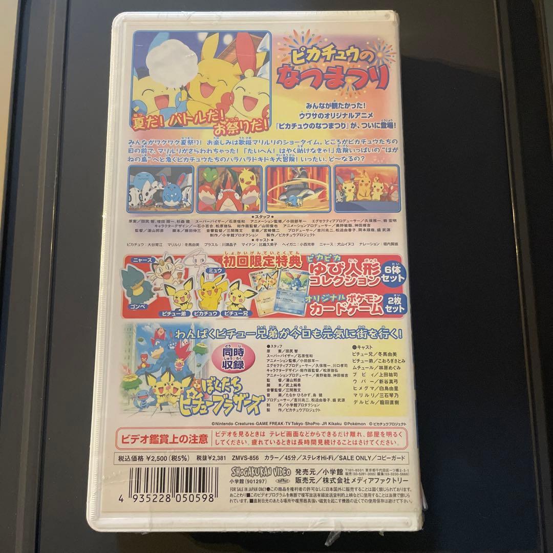 ピチュー兄弟未開封カード