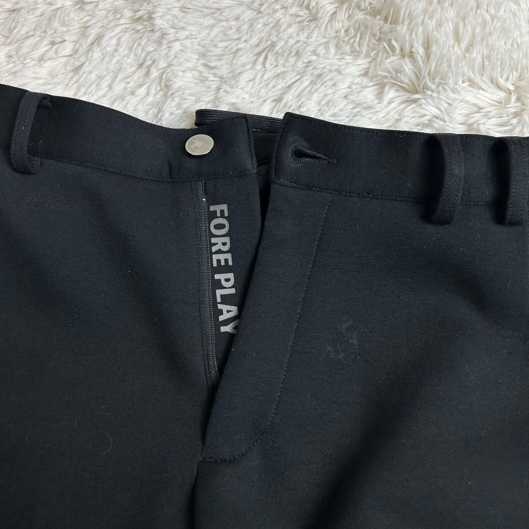 G/FORE ゴルフ スウェット クロップドパンツ ブラック スカル 79
