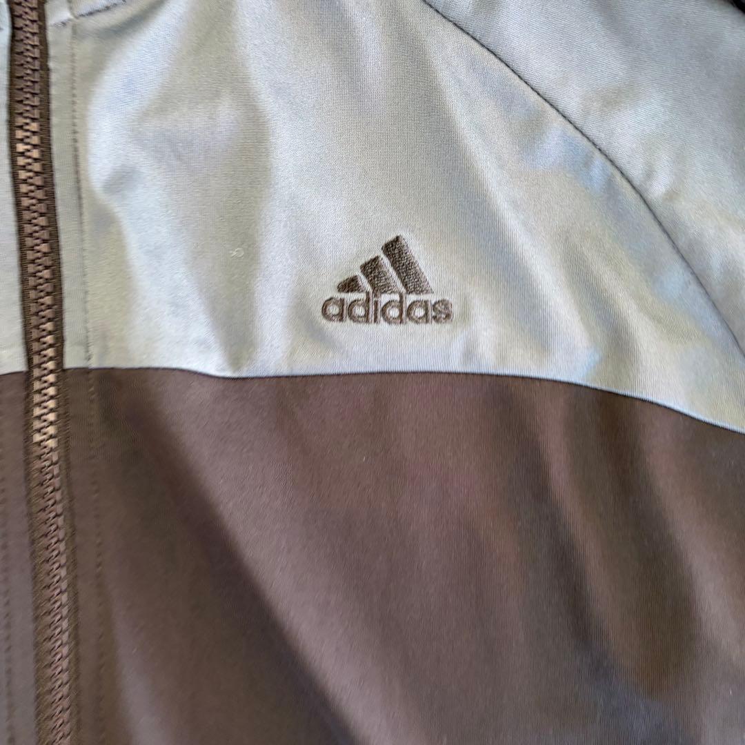 アディダス　adidas ジャージ　ジャケット XL ブラック/グレー