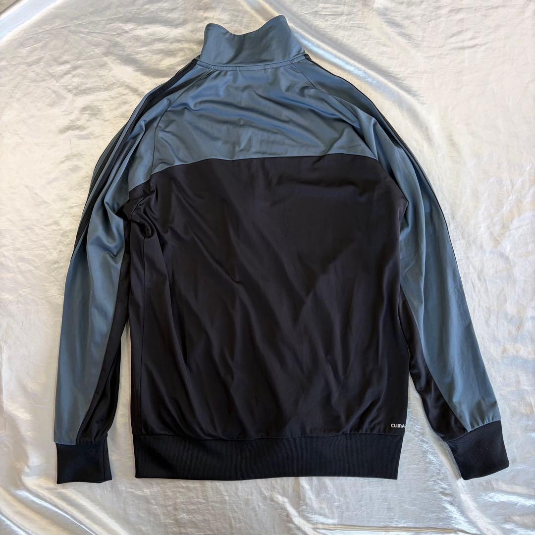 アディダス　adidas ジャージ　ジャケット XL ブラック/グレー
