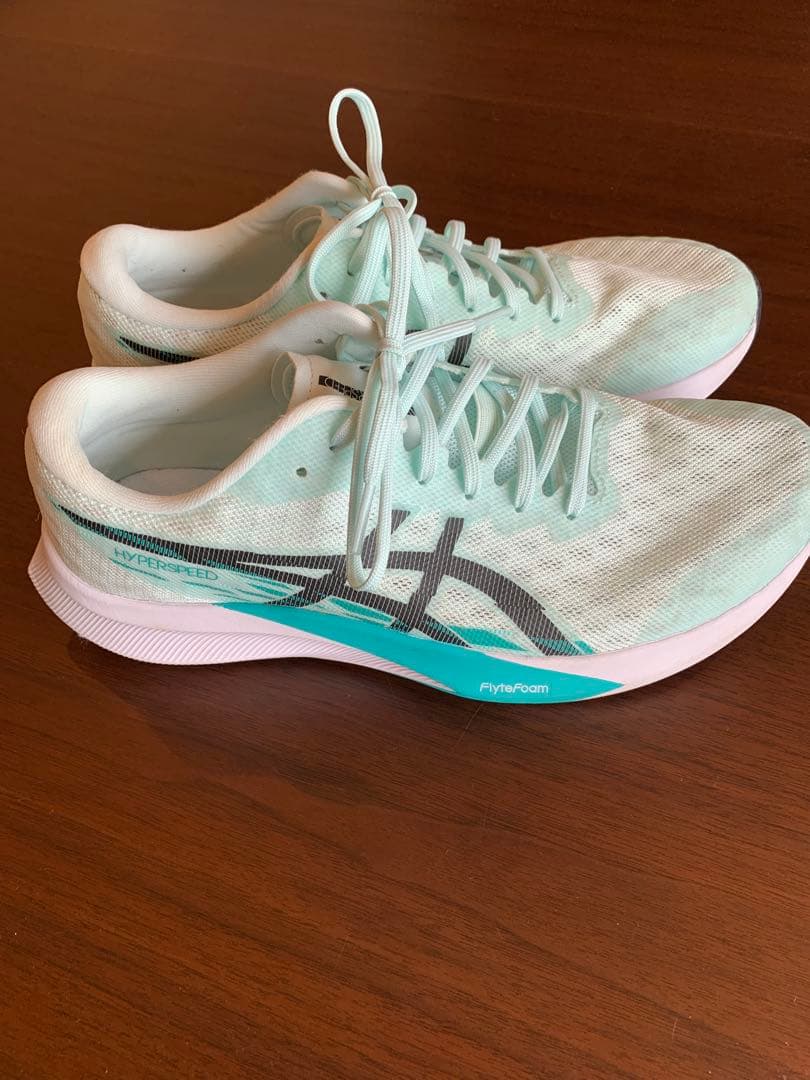 asics FlyteFoam ランニングシューズ ミントグリーン25.5㎝