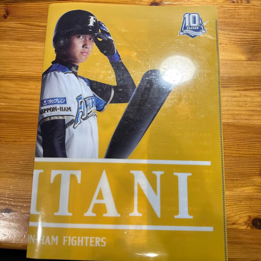 大谷翔平プロ初登板記念　クリアファイル　観戦証明書付き　お得なまとめ売りも可能。