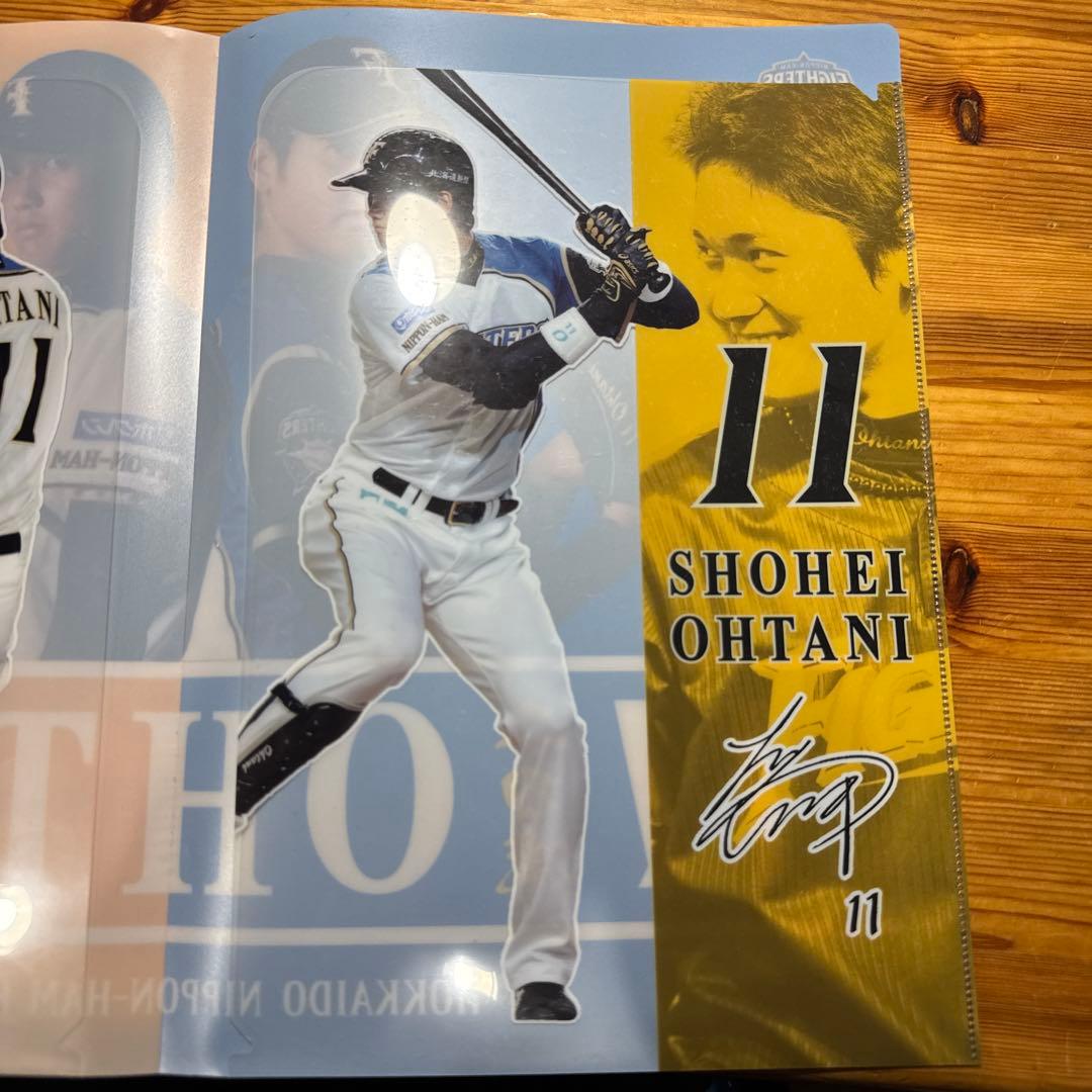 大谷翔平プロ初登板記念　クリアファイル　観戦証明書付き　お得なまとめ売りも可能。