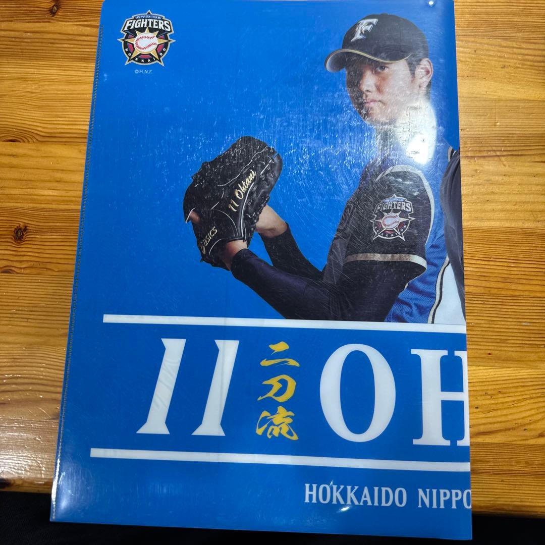 大谷翔平プロ初登板記念　クリアファイル　観戦証明書付き　お得なまとめ売りも可能。