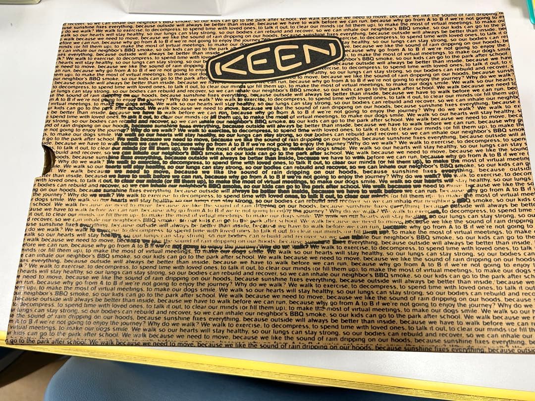 KEEN WK400 イエロー ウォーキングシューズ