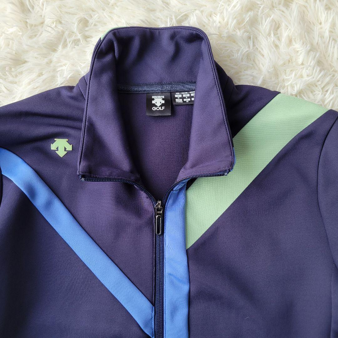 DESCENTE GOLF デサントゴルフ 切替 ストレッチ ジャージー M