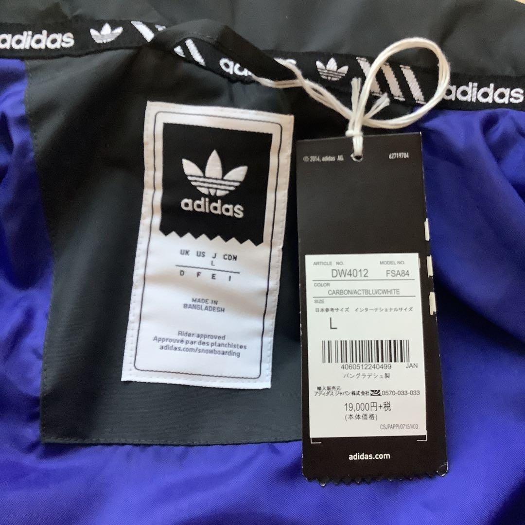 ADIDASアディダス　コーチジャケットLメンズレディーススノーボードウェアー