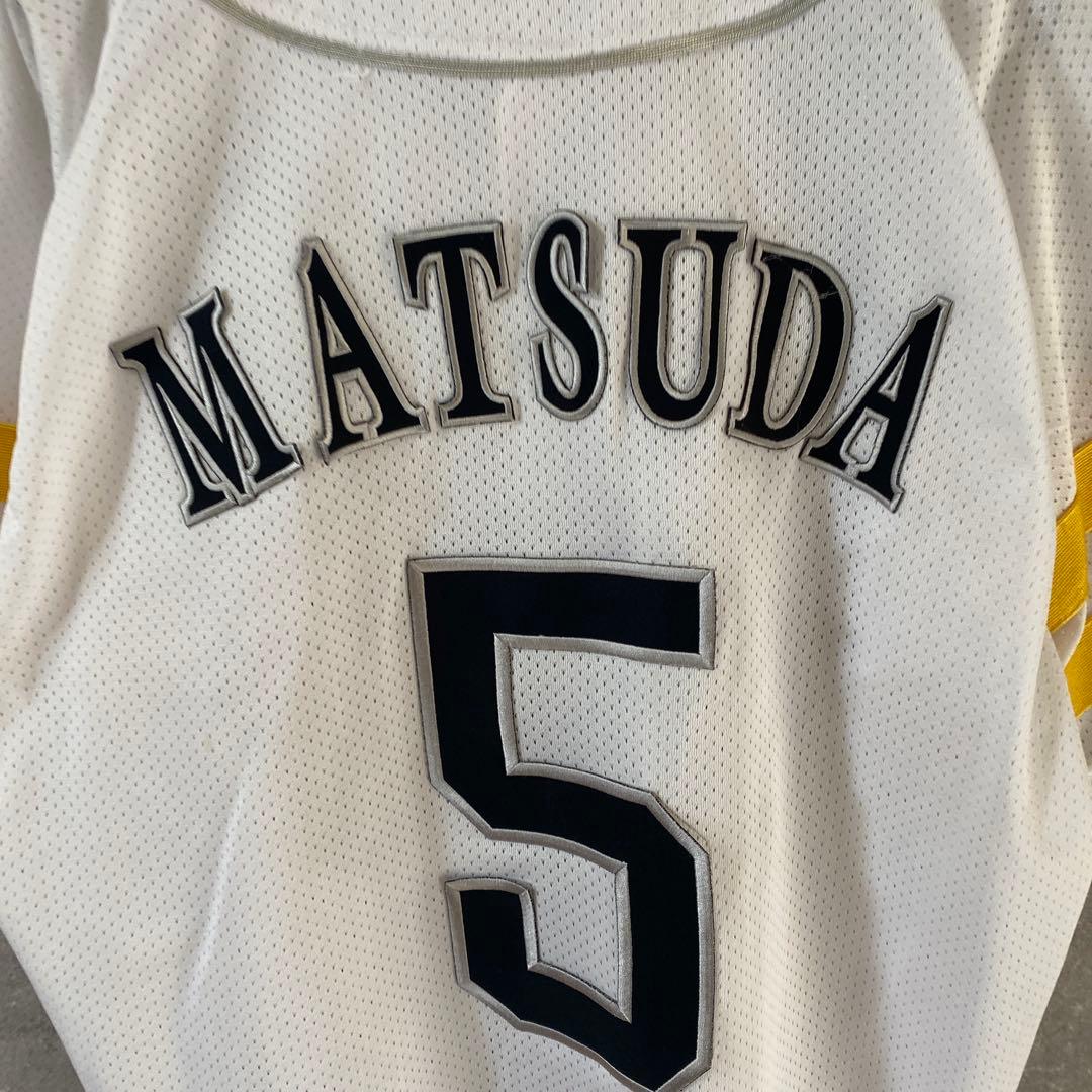 ソフトバンクホークス　松田宣浩　ユニフォーム　MIZUNO Sサイズ 白