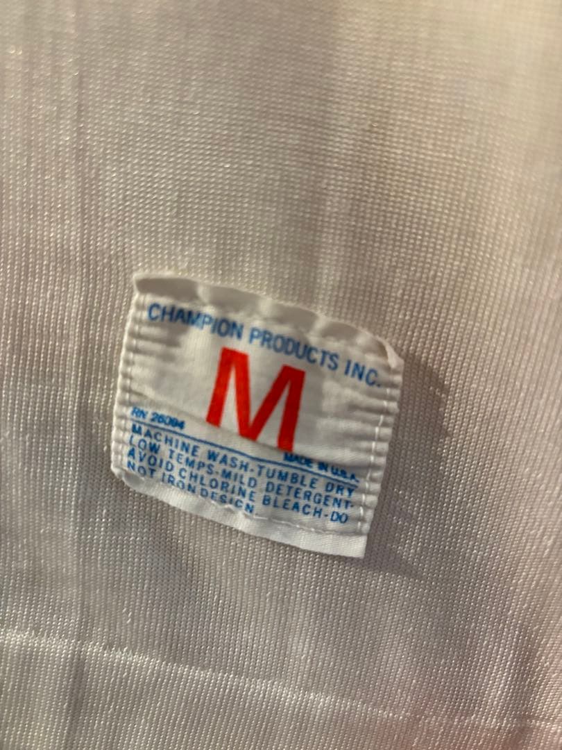 チャンピオン　バータグ　フットボールTシャツ　サイズM