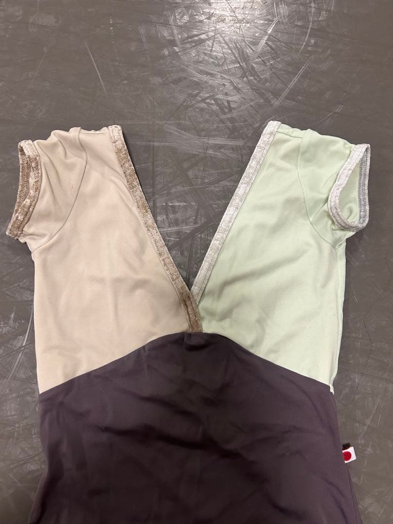 yumiko Vネック バレエ レオタード XS 美品