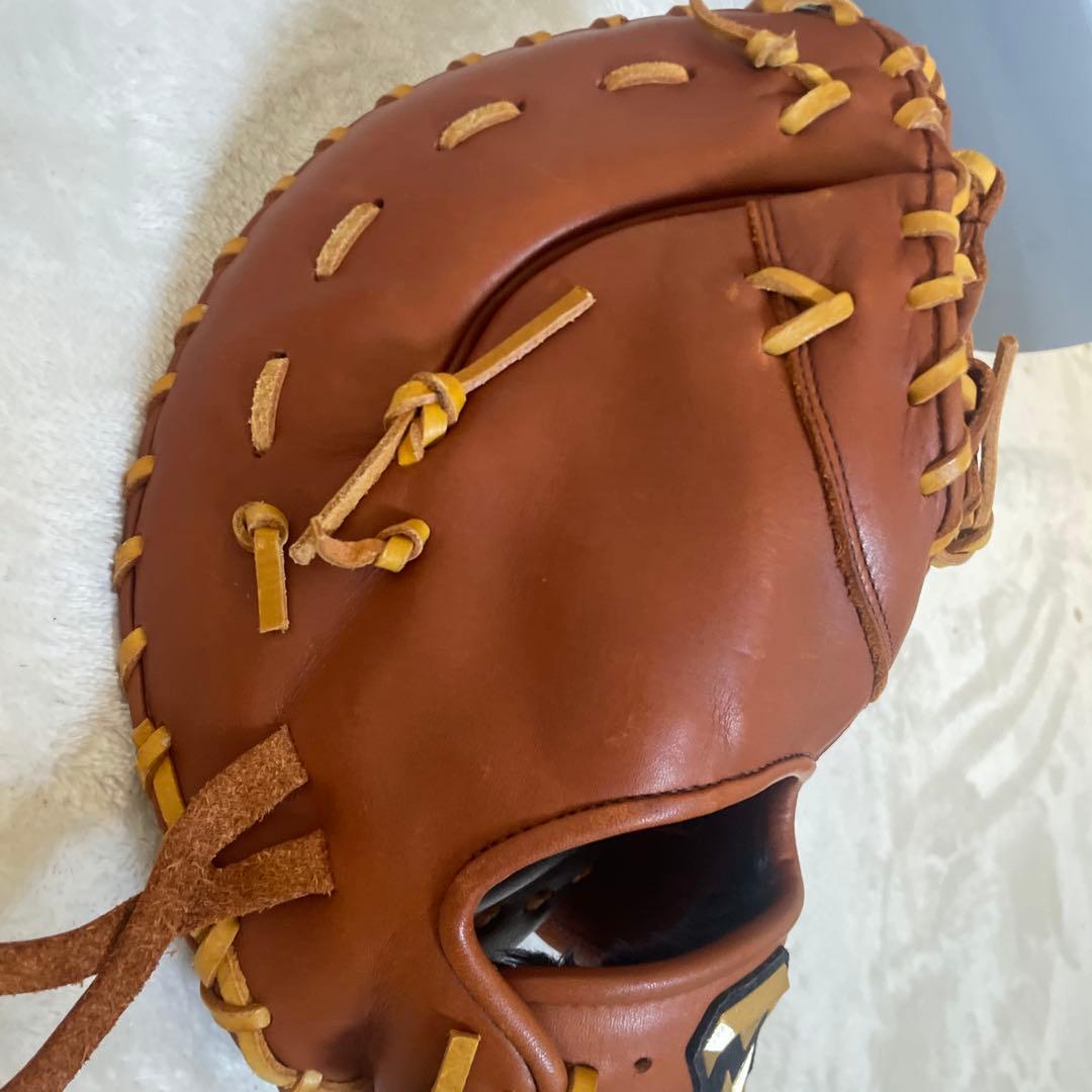 美津和タイガー軟式ミットブラウン
