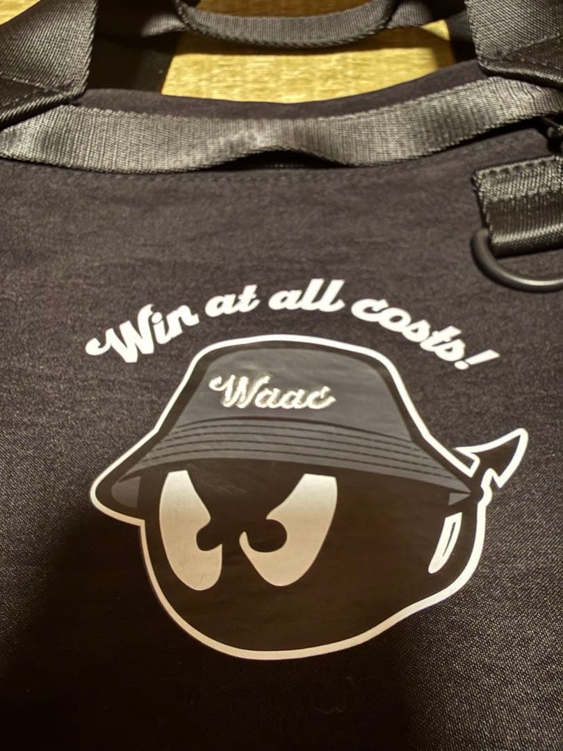 新品未使用　WAAC GOLF カートバッグ　ブラック