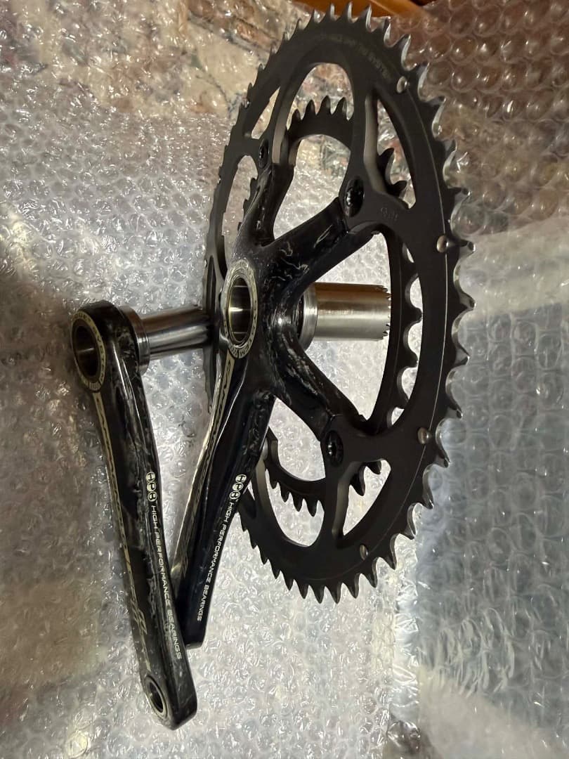 Campagnolo Super Record クランクセット 170mm ブラ