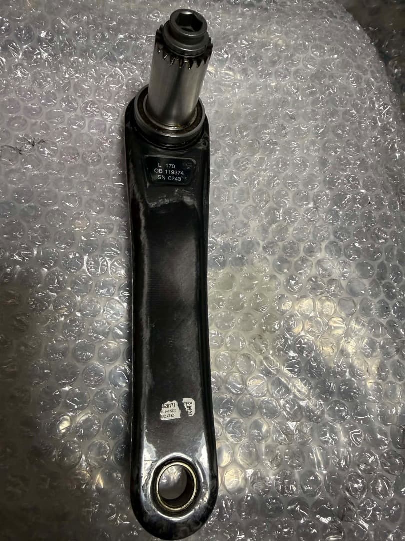 Campagnolo Super Record クランクセット 170mm ブラ