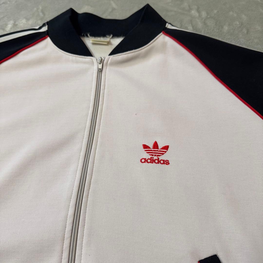 80s adidas トラックジャケット 【XL】好配色 ATP アディダス