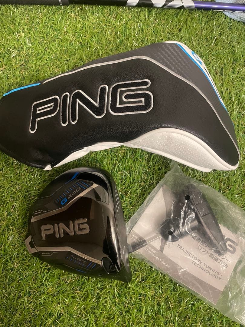 PING G440 LST 10.5 ヘッド単品　ヘッドカバー　レンチ付　ピン