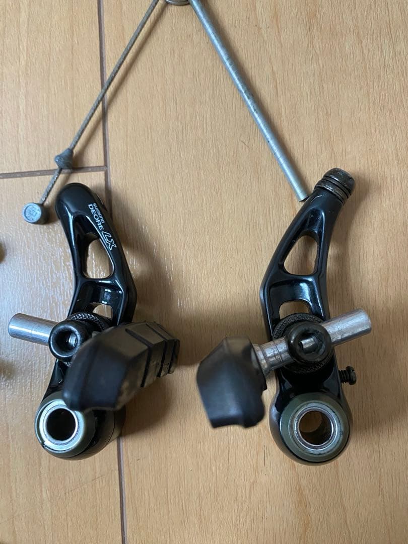 SHIMANO カンチブレーキ　deore LX 前後セット