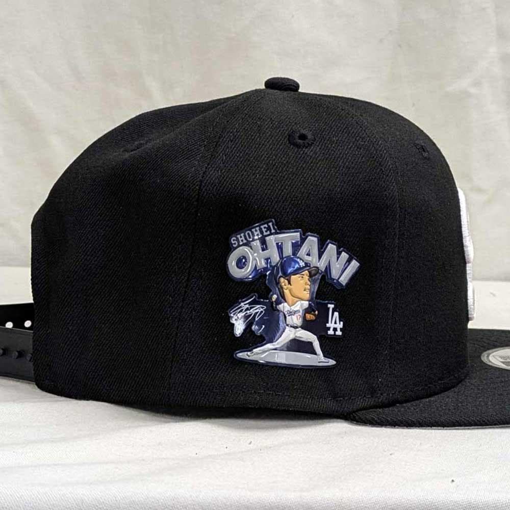 値下げ中 ブラックD限定 投手編パッチ付き大谷翔平モデル NEW ERA CAP