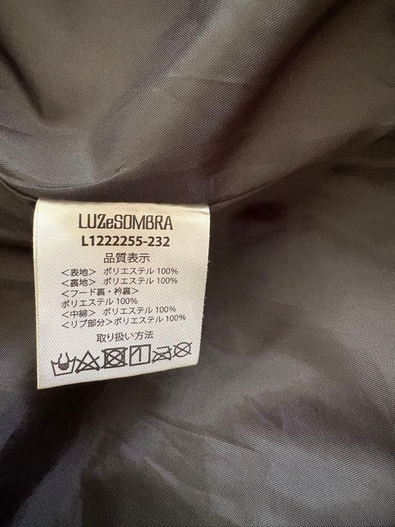 LUZeSOMBRA ベンチダウンコート Sサイズ