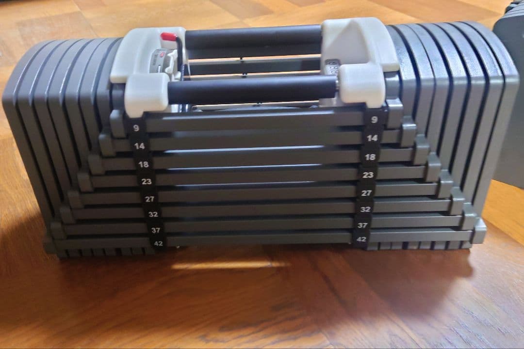 可変式ブロックダンベル 42kg ②