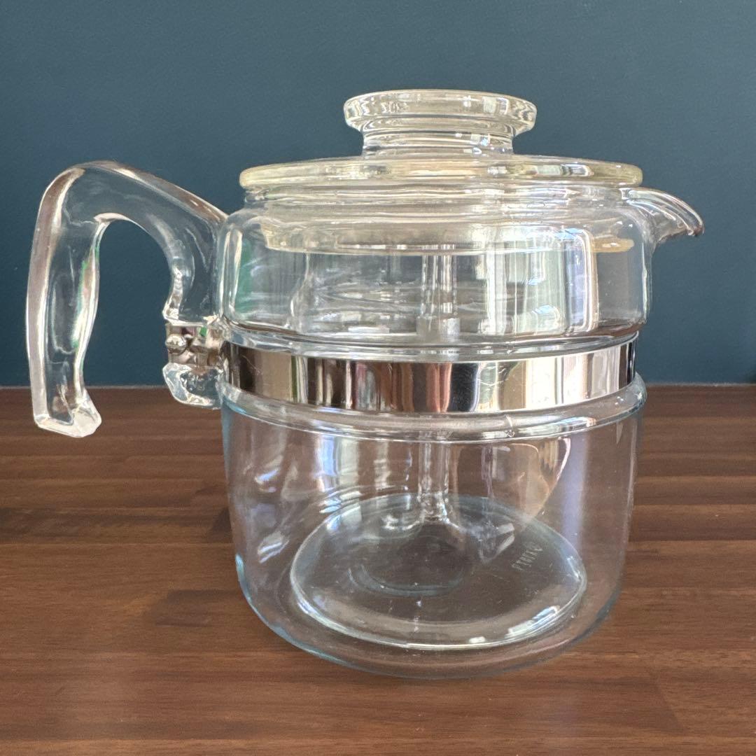 ミント　Old Pyrex✳︎パーコレーター4カップ用
