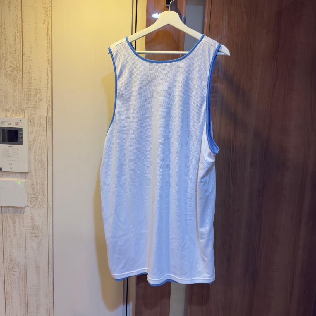 ボーラホリックballaholic ノースリーブ タンクトップ 青 白 3XL