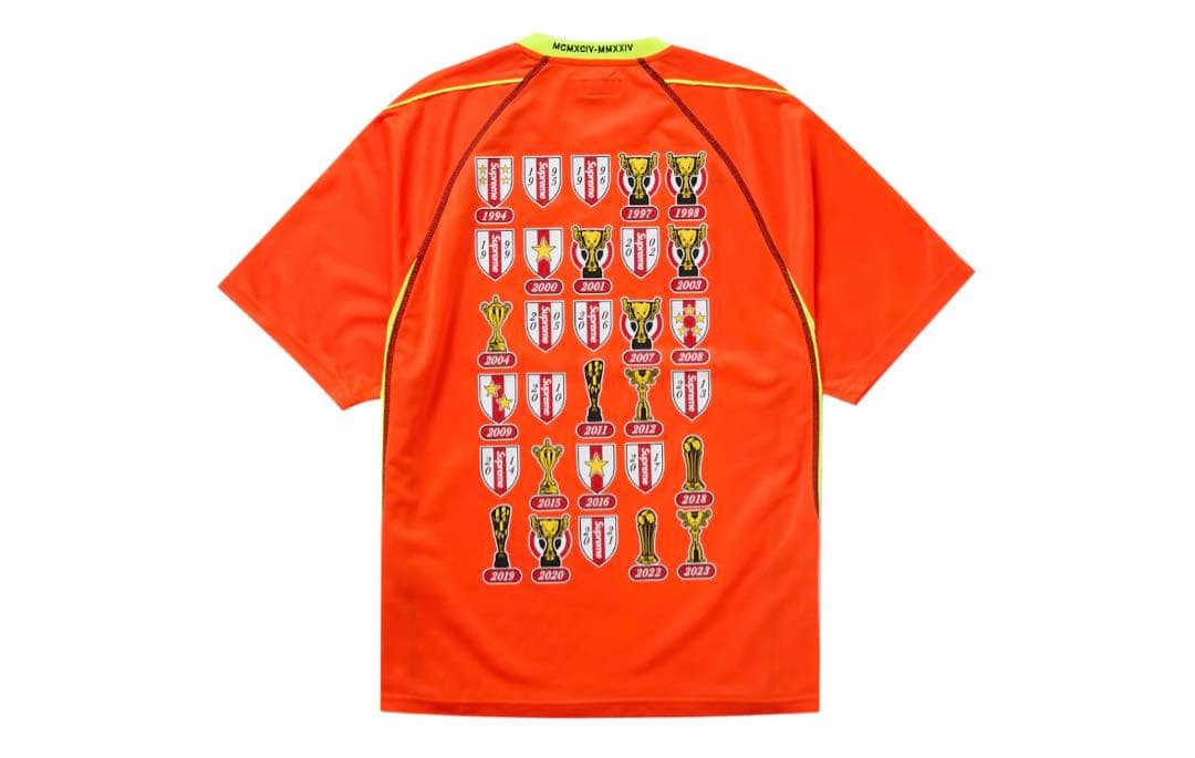 ウェア Supreme Jacquard Soccer Jersey Orange