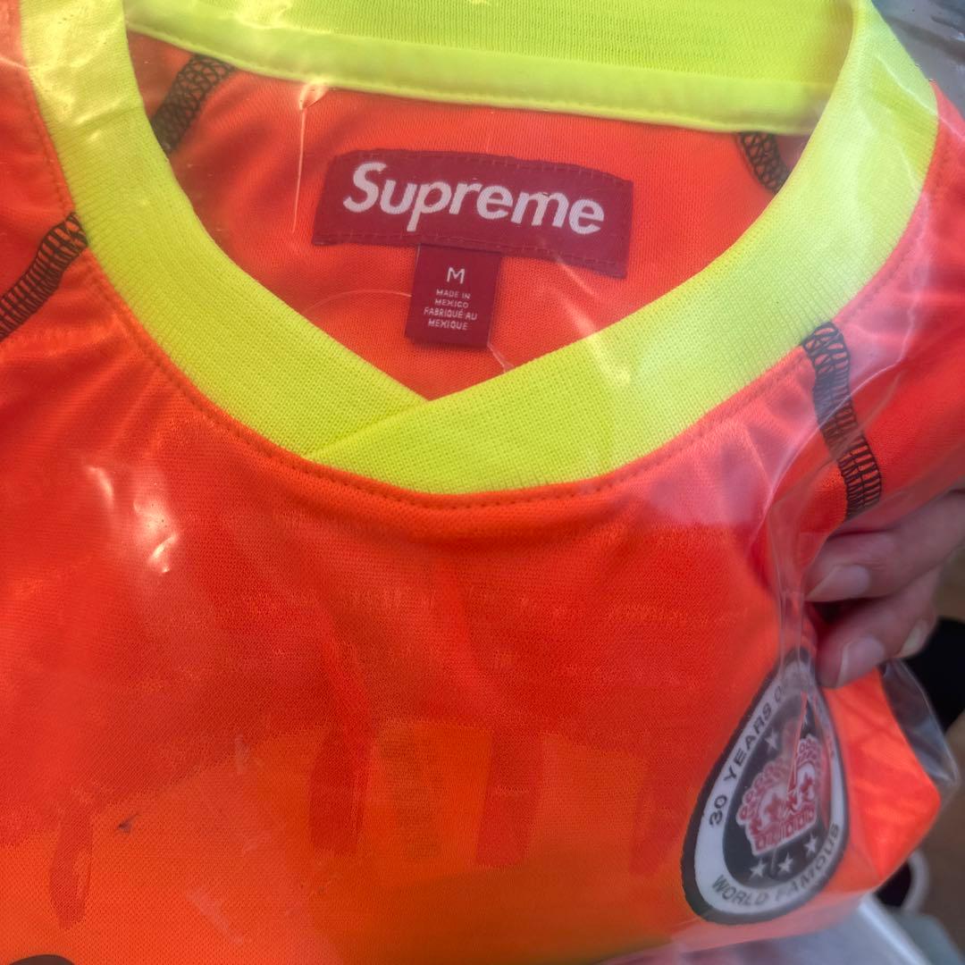 ウェア Supreme Jacquard Soccer Jersey Orange