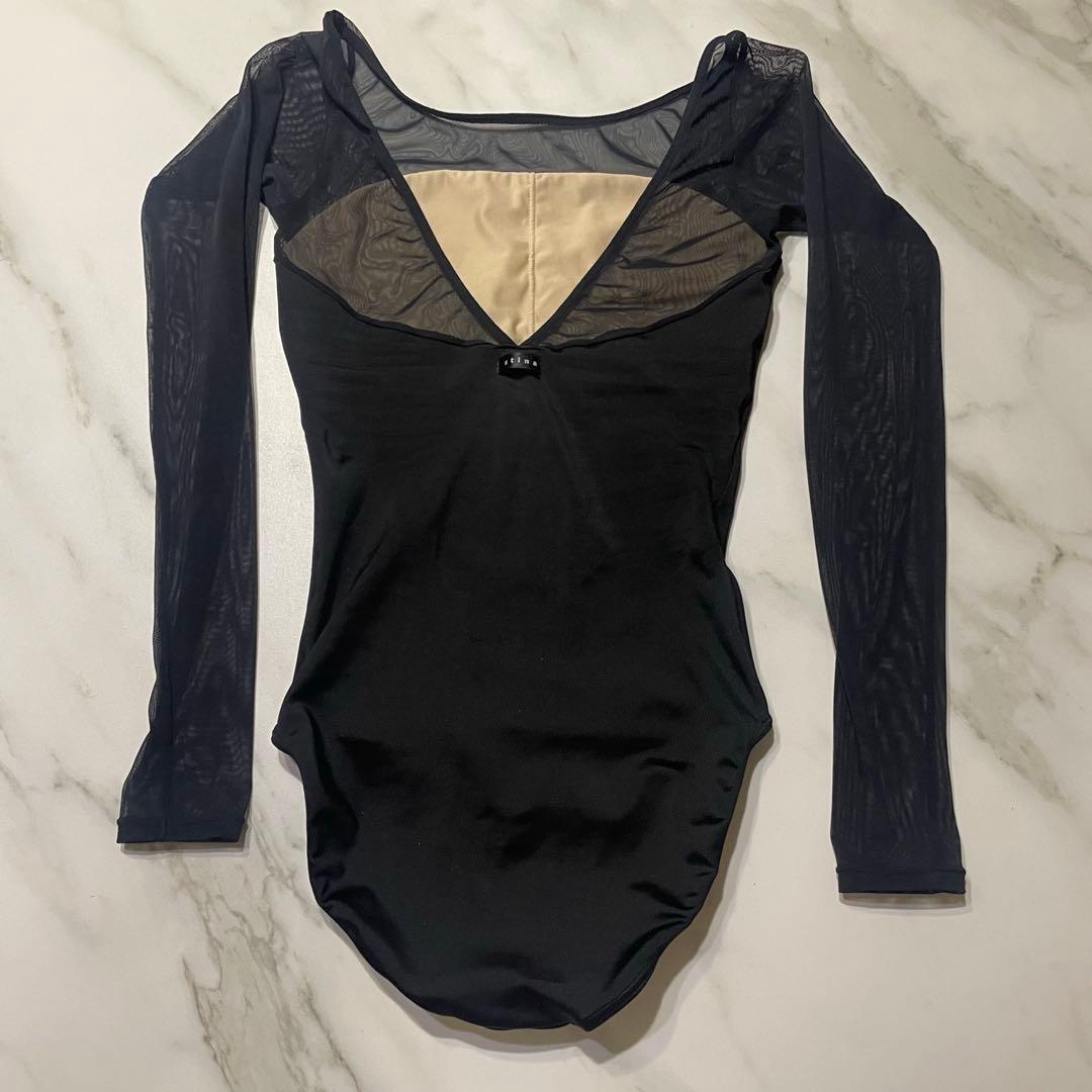【超美品】Black stina♡長袖レオタード　P